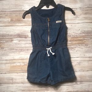 Calvin Klein Jeans Shorts Romper, Zipper front